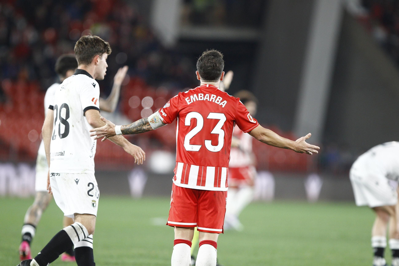 Las fotos del partido de fútbol U.D. Almería-Real Burgos