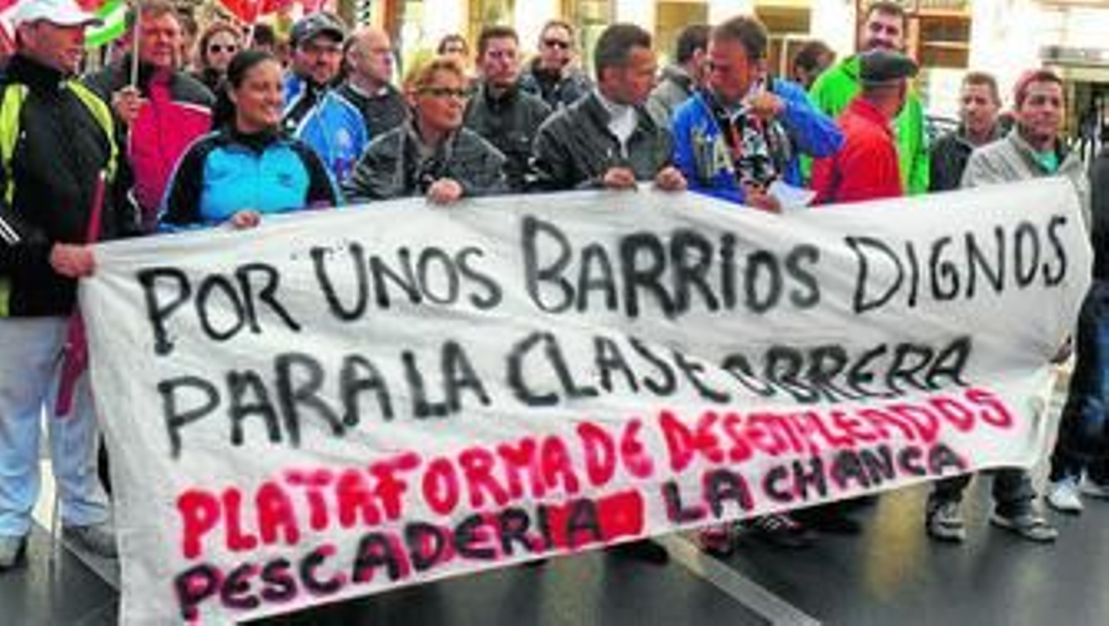 La Plataforma de Desempleados de La Chanca lanza un SOS a las administraciones para que se les ayude.