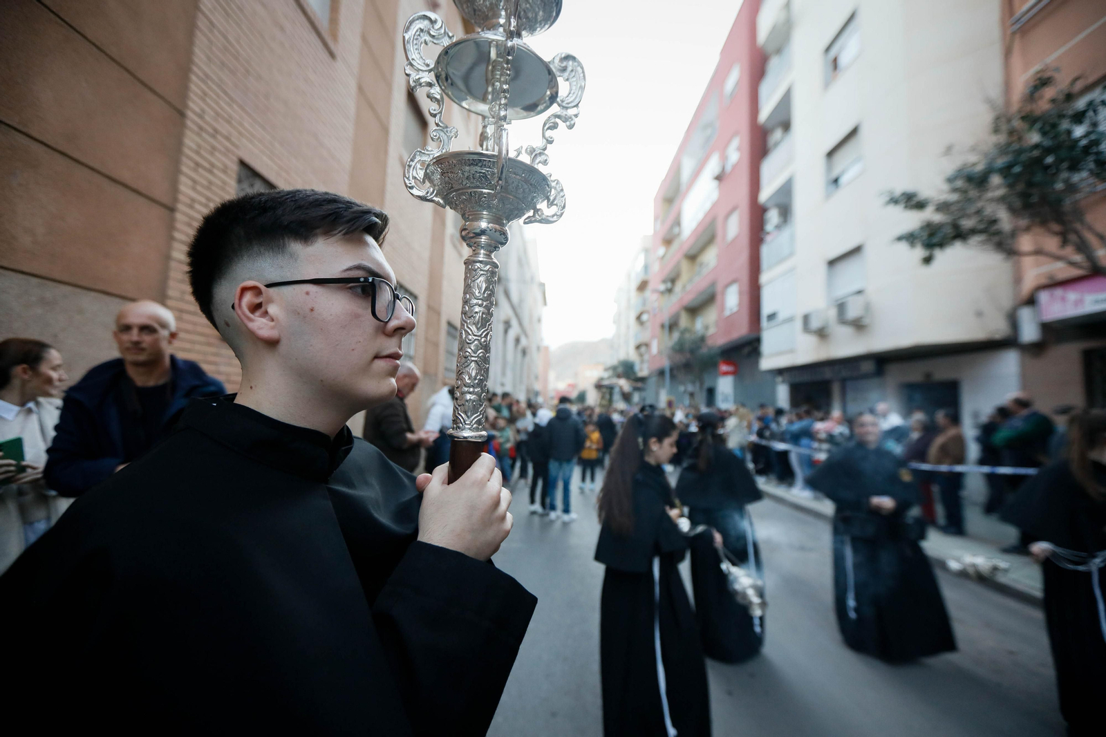 La procesión del Calvario, en imágenes