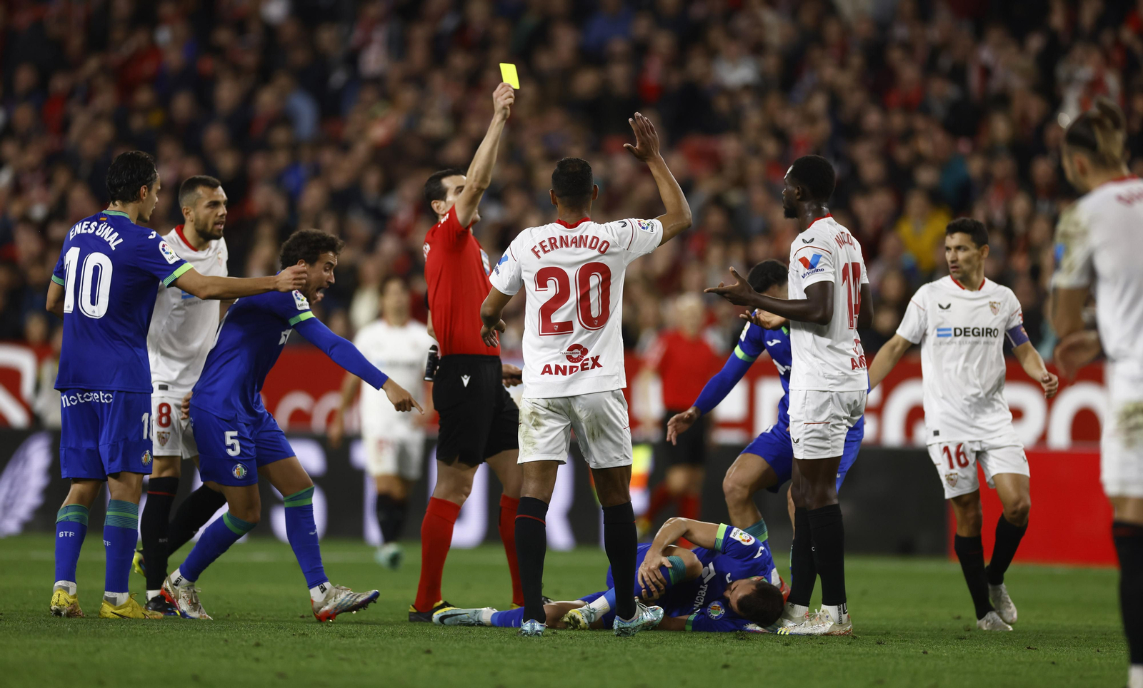 Las imágenes del Sevilla-Getafe