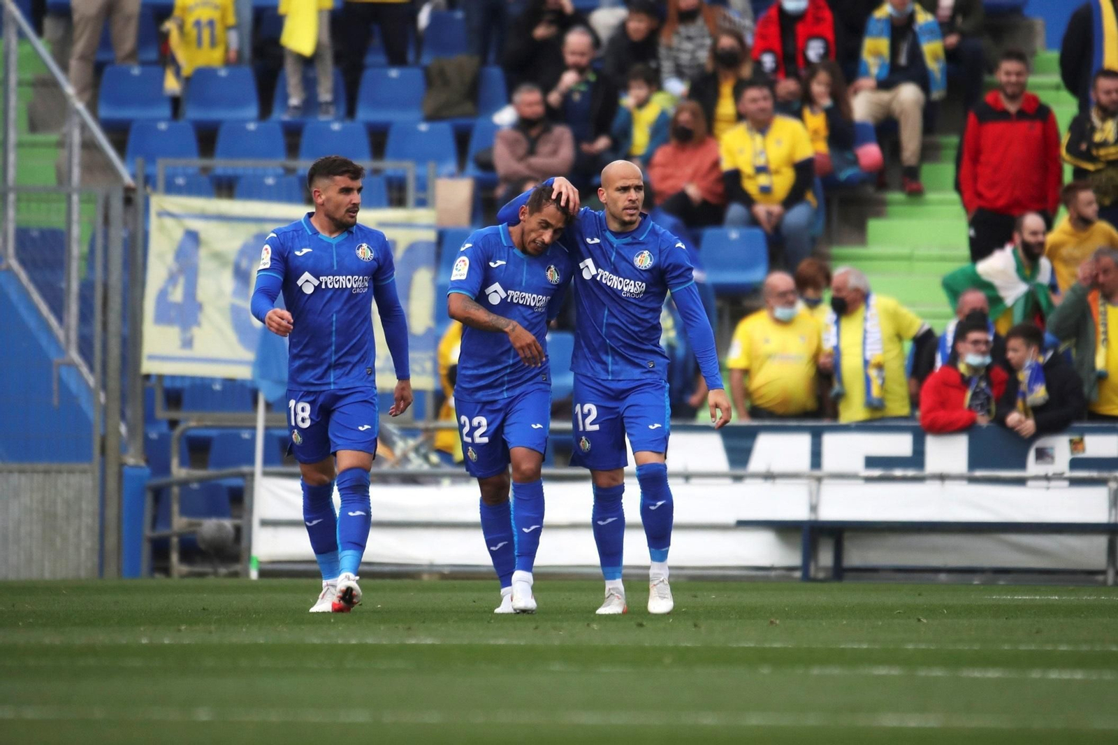Las imágenes del Getafe-Cádiz CF