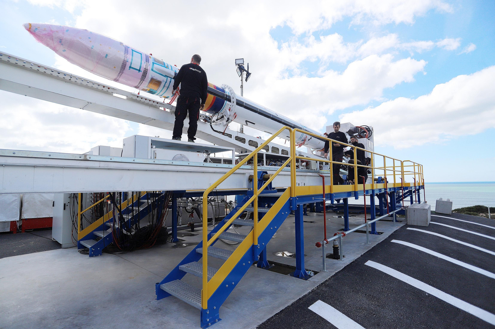 Imágenes del Cohete Miura 1