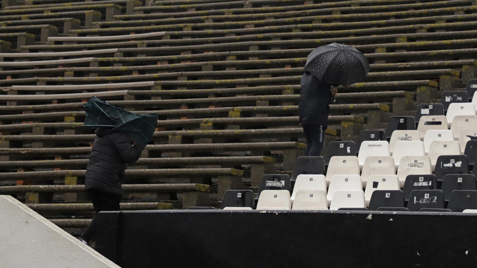 Fotos de la suspensión del Balona - Unionistas