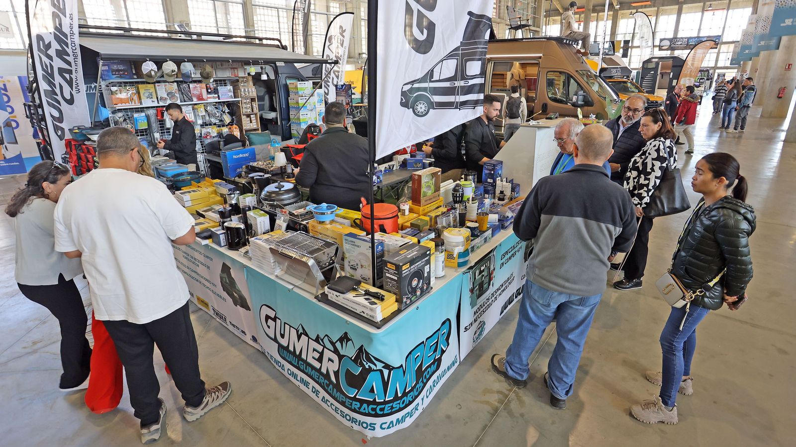 Inauguración del Salón Andaluz del Caravaning en Jerez