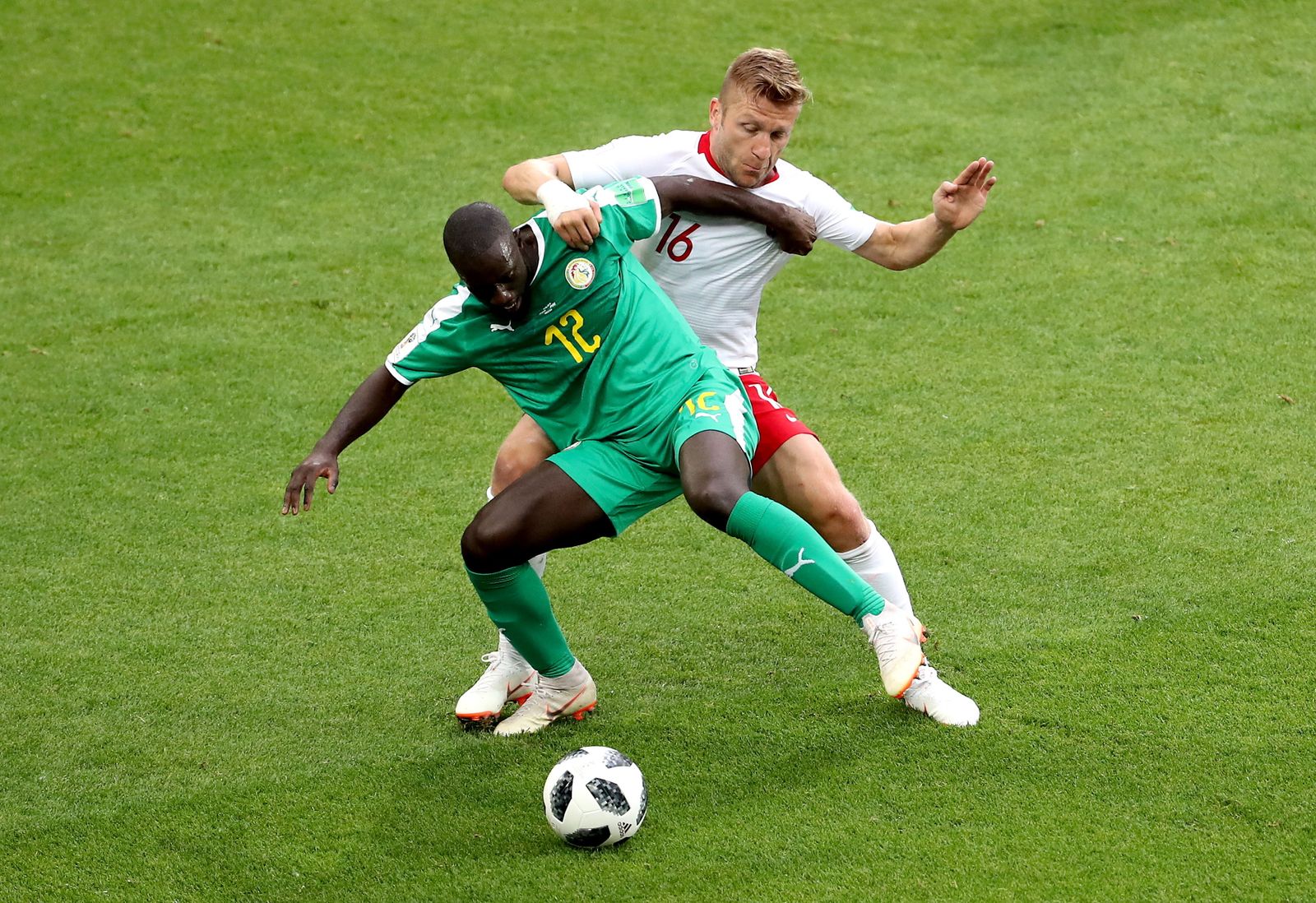 Las imágenes del Polonia-Senegal