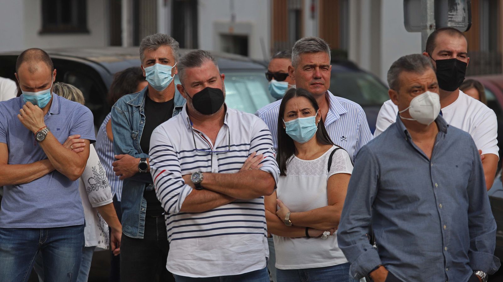 Fotos del último adiós a Juan Antonio García León en Algeciras
