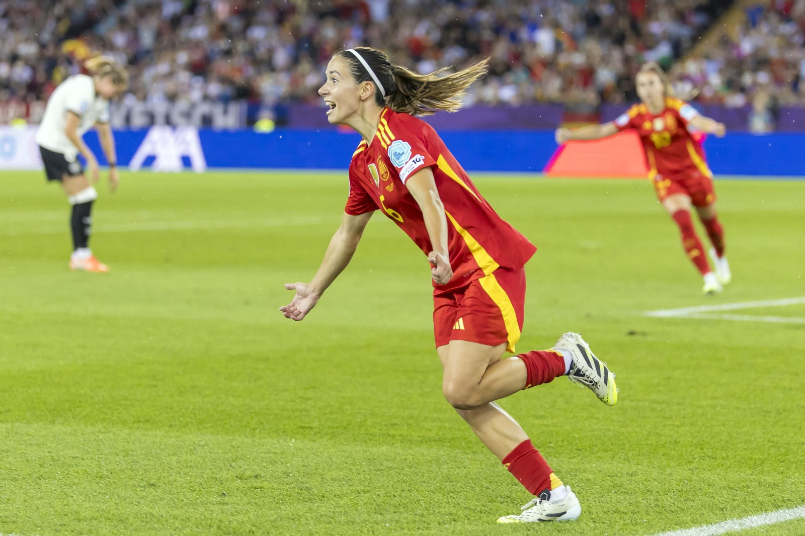 Las mejores imágenes del pase a la final de España ante Alemania en la Eurocopa femenina