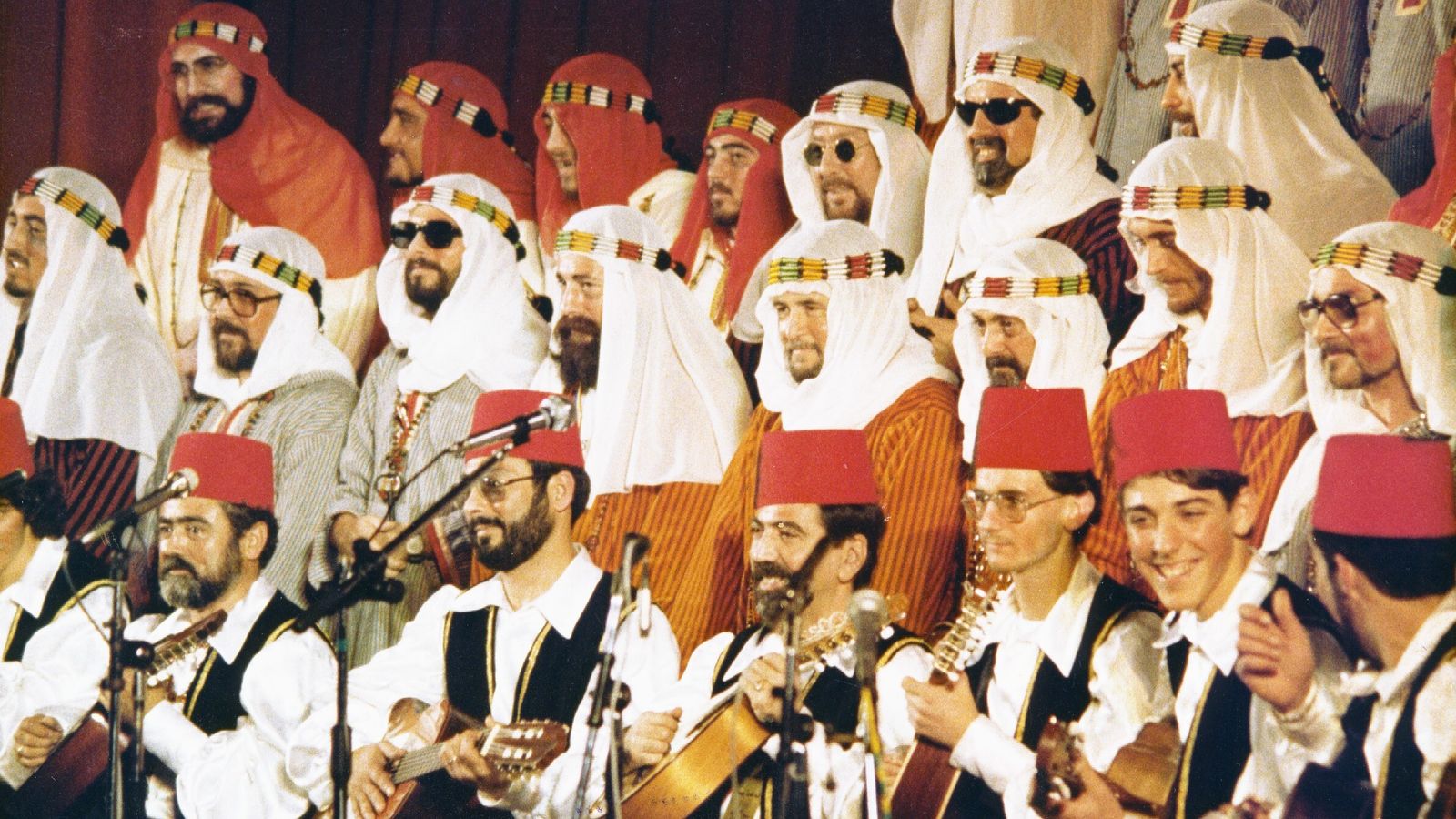 El coro de Puerto Real 'Hay moros en la costa', segundo premio de 1984.