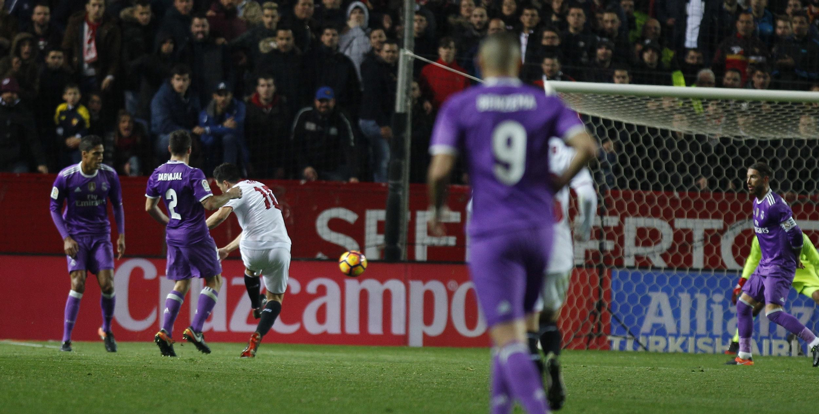 El Sevilla-Real Madrid de Liga