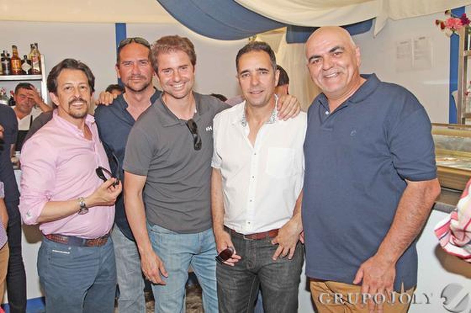 Mario Martín y compañeros de Desarrollo Económico.

Foto: Pascual · Vanesa Lobo