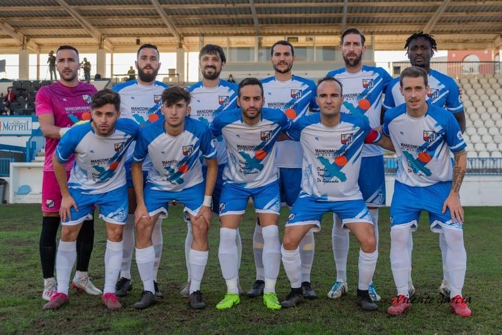 Once inicial del Motril en un partido de esta campaña
