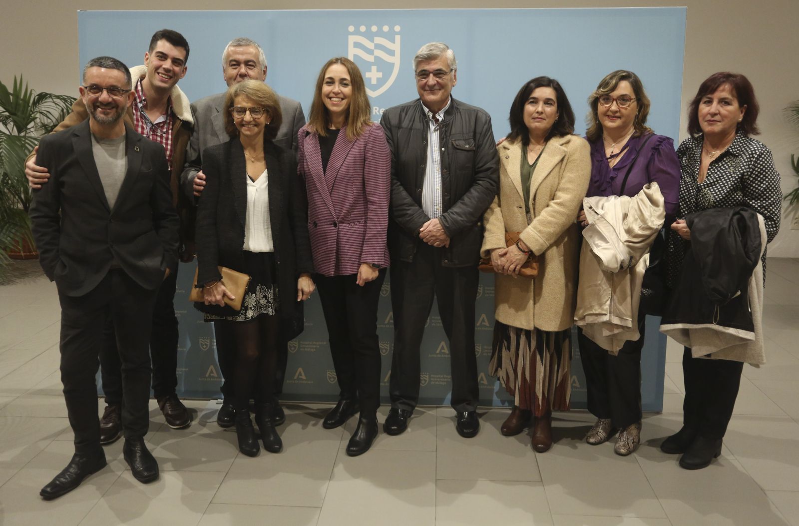 La imágenes de la celebración del 150 aniversario del Hospital Civil de Málaga