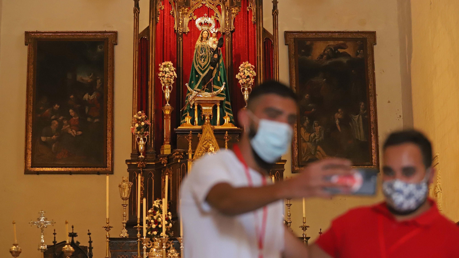 Estancia extraordinaria de la Virgen de la Luz en San Mateo