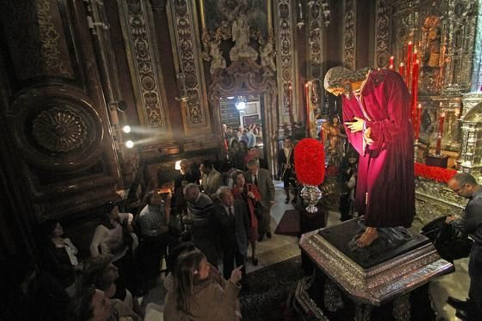 Besapié de Pasión.

Foto: Belén Vargas