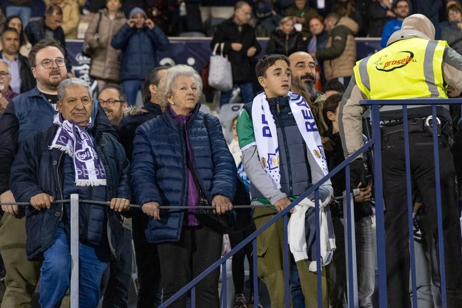 La euforia de la victoria in extremis del Real Jaén ante el Marbellí, en imágenes