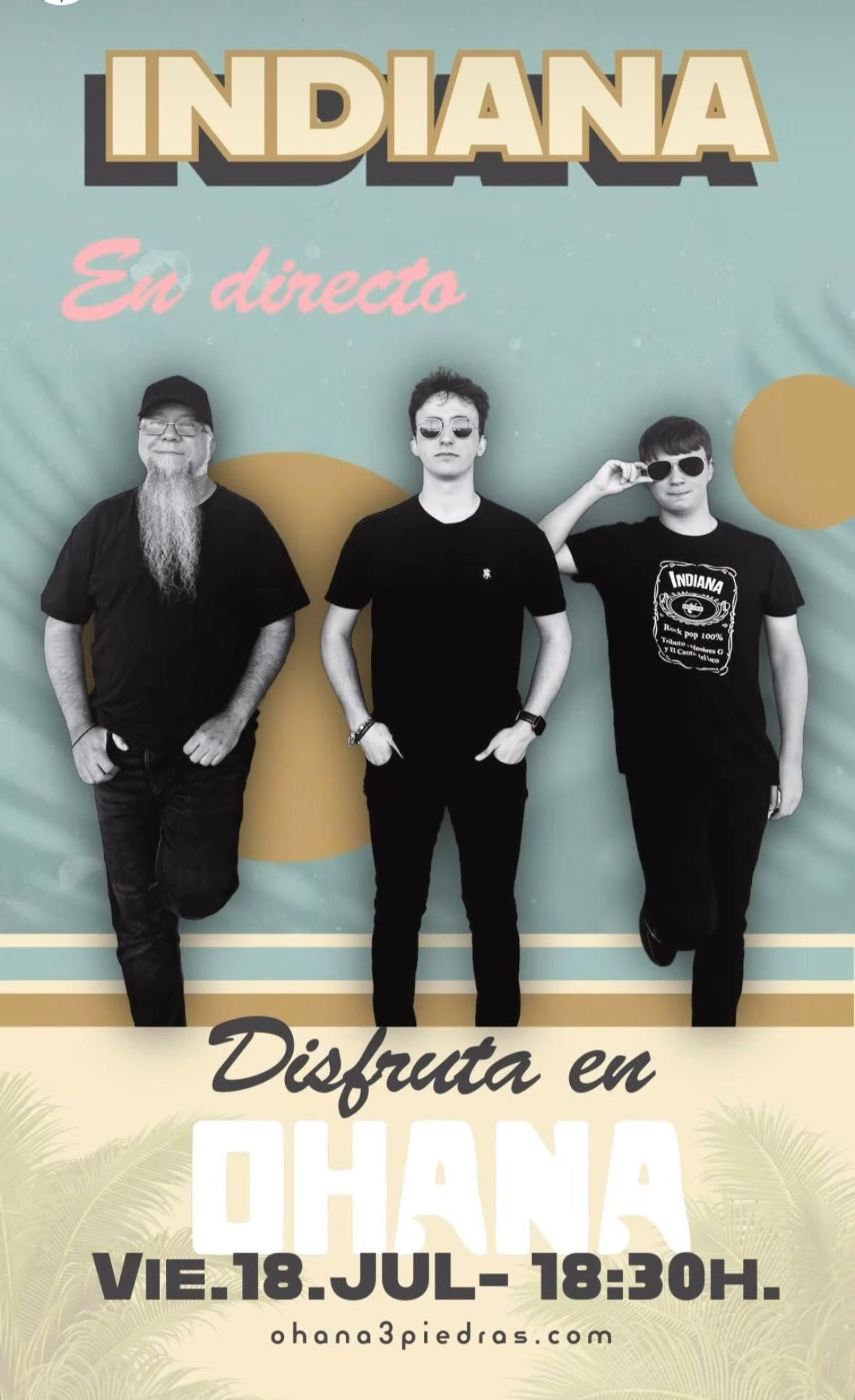 Indiana, en Ohana, Chipiona.