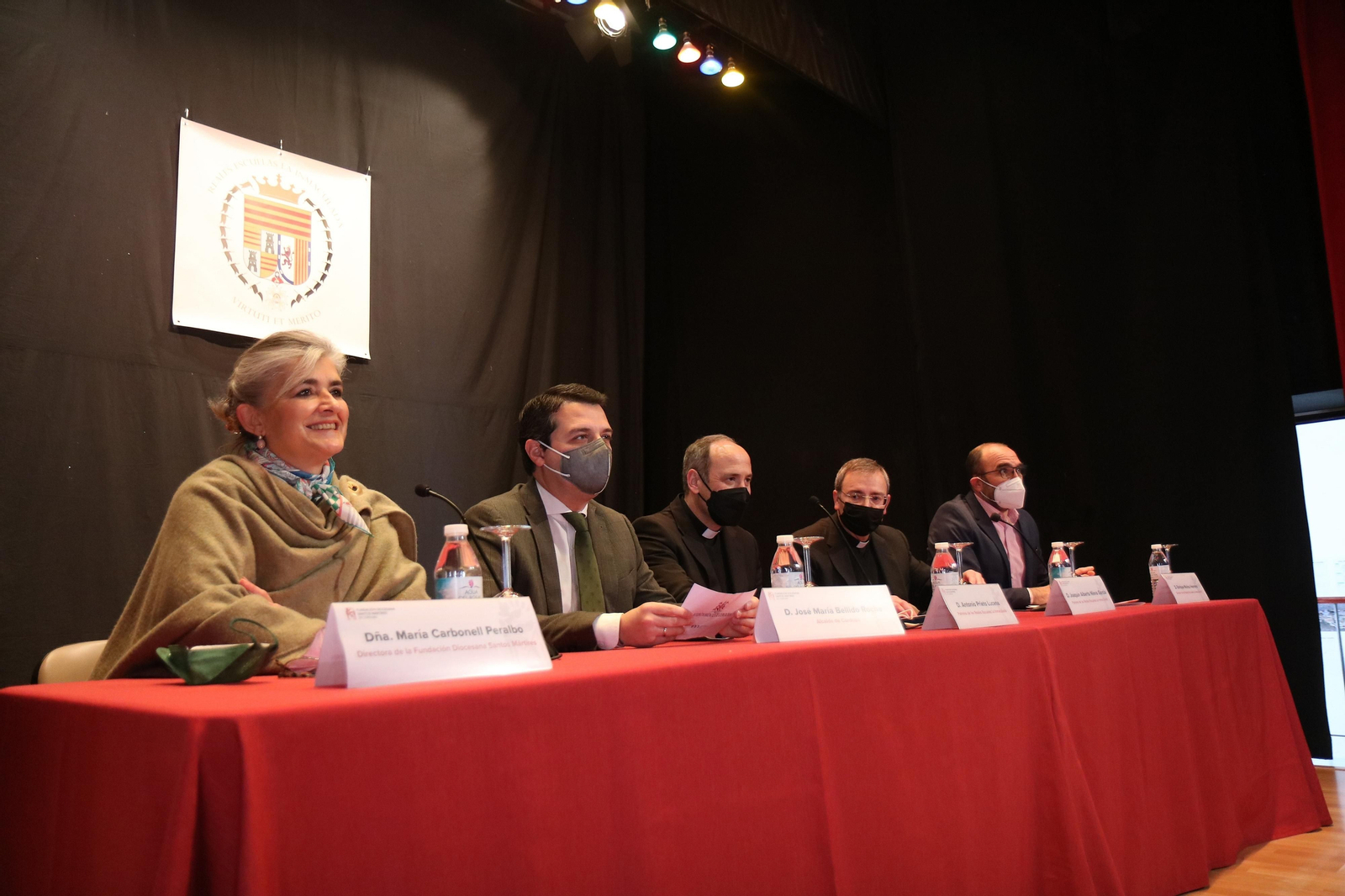 Acto de presentación del proyecto IDEA 5.0. en el Salón de Actos del Colegio de La Inmaculada.