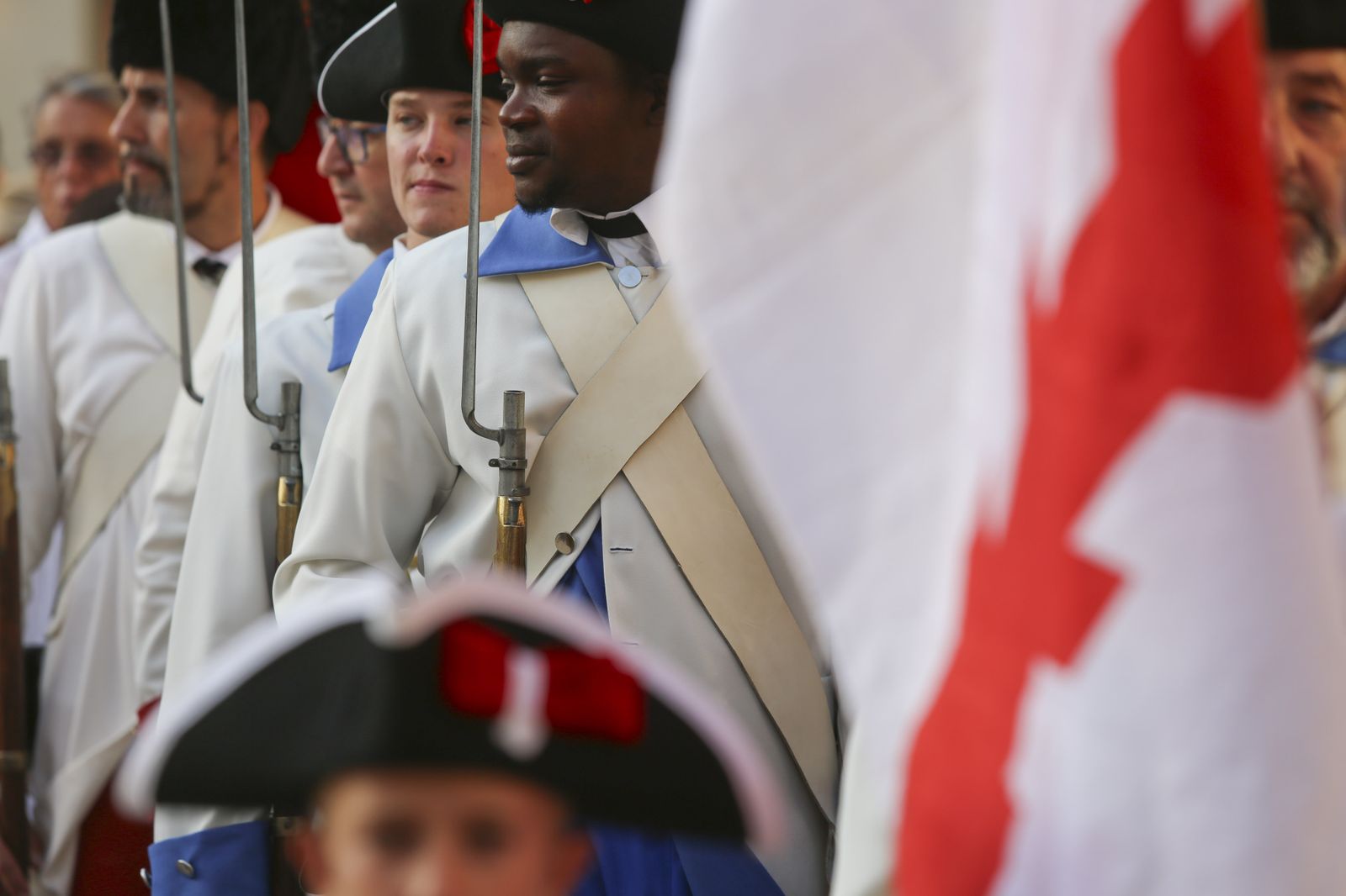 Las fotos del desfile en Málaga en recuerdo a Bernardo de Gálvez