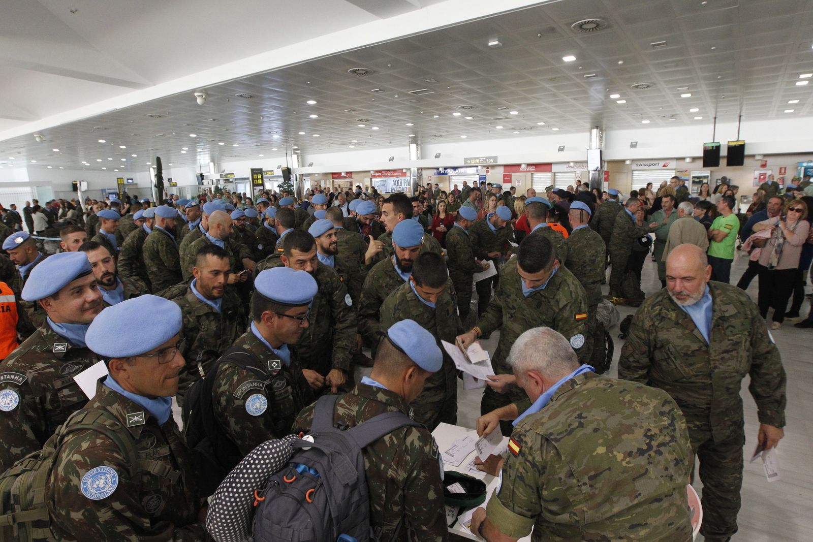Fotogalería despedida contingente militar al Líbano