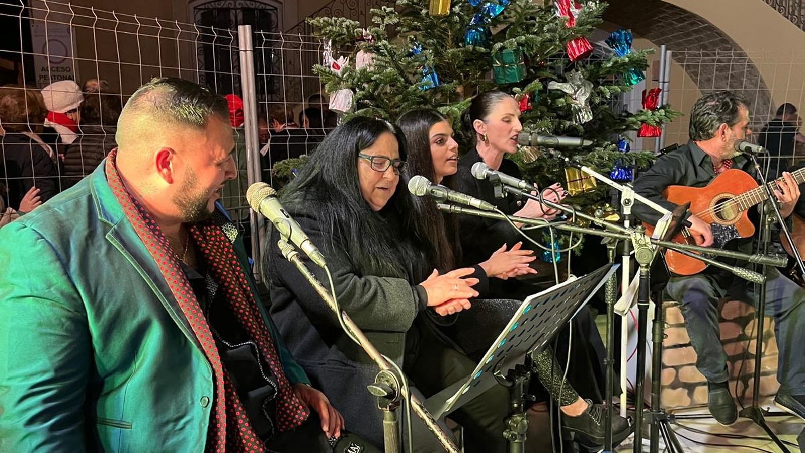 Momento del concierto.