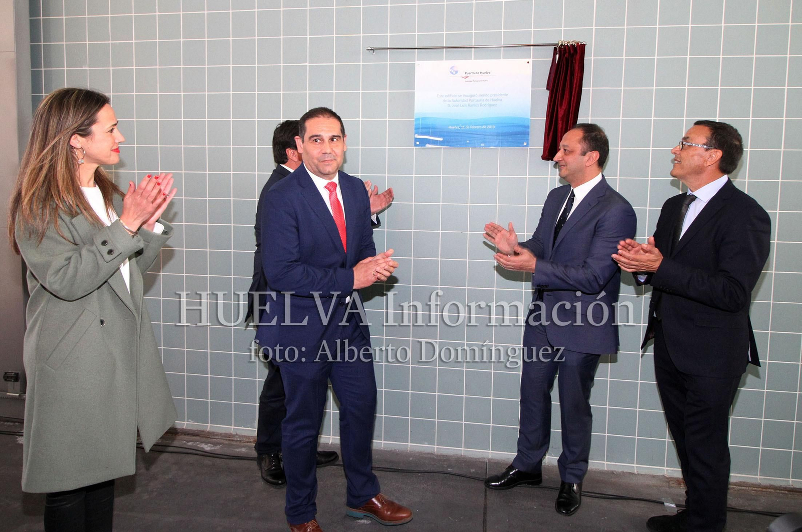 Inauguración de la Nueva Lonja del Puerto de Huelva, en imágenes
