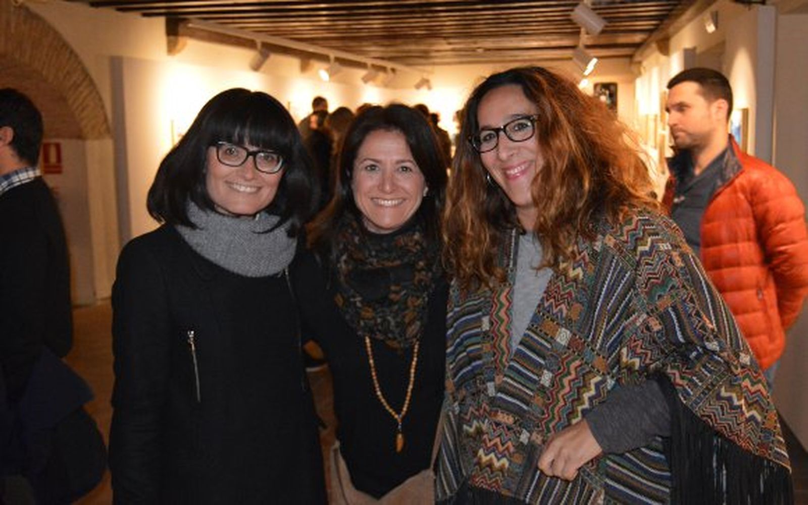 Lorena Benot, Almudena del Campo y Elena Carmona coincidieron en el acto.

Foto: Ignacio Casas de Ciria