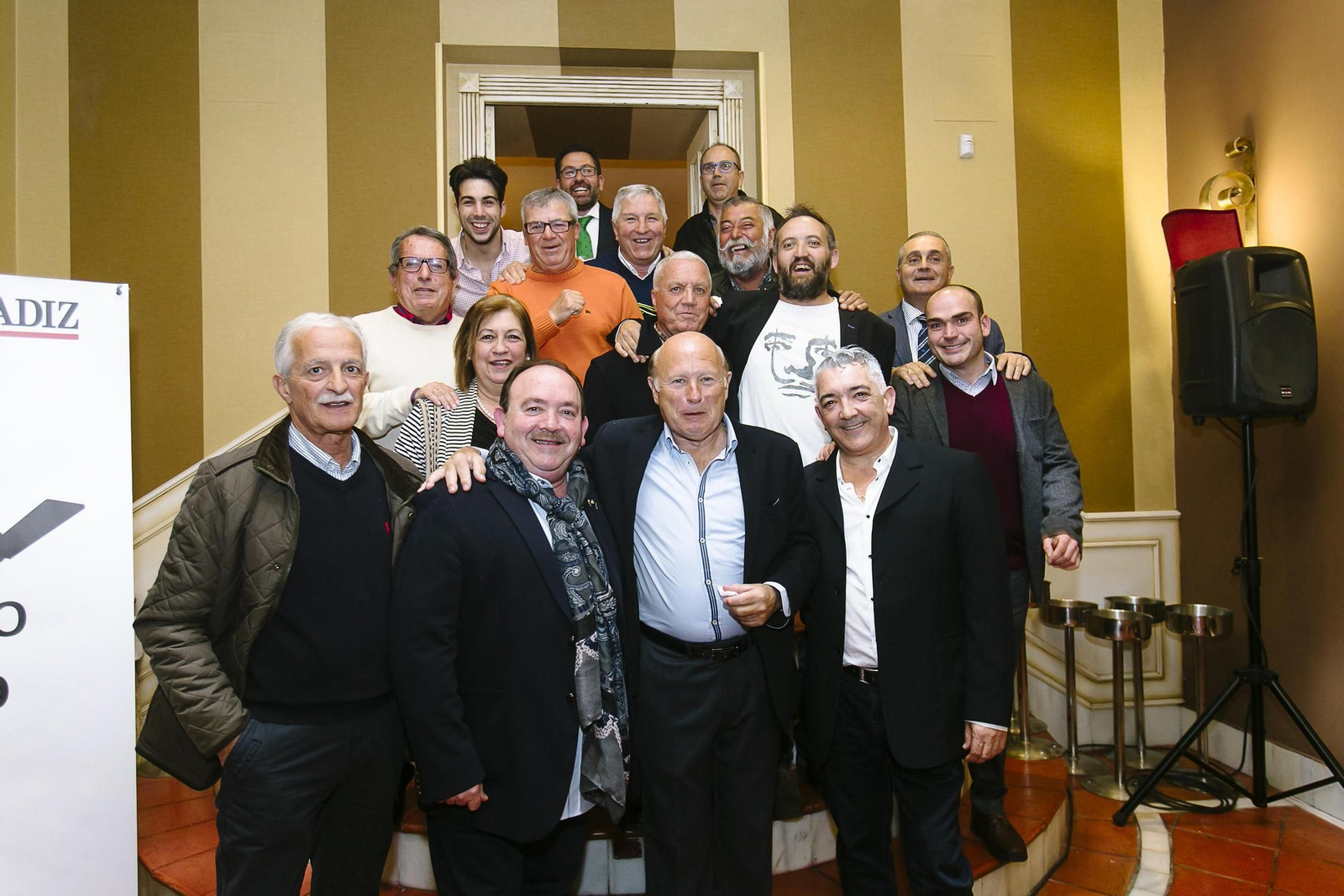 La familia del bar Los Pabellones estuvo presente un año más en la cita organizada por Diario de Cádiz.