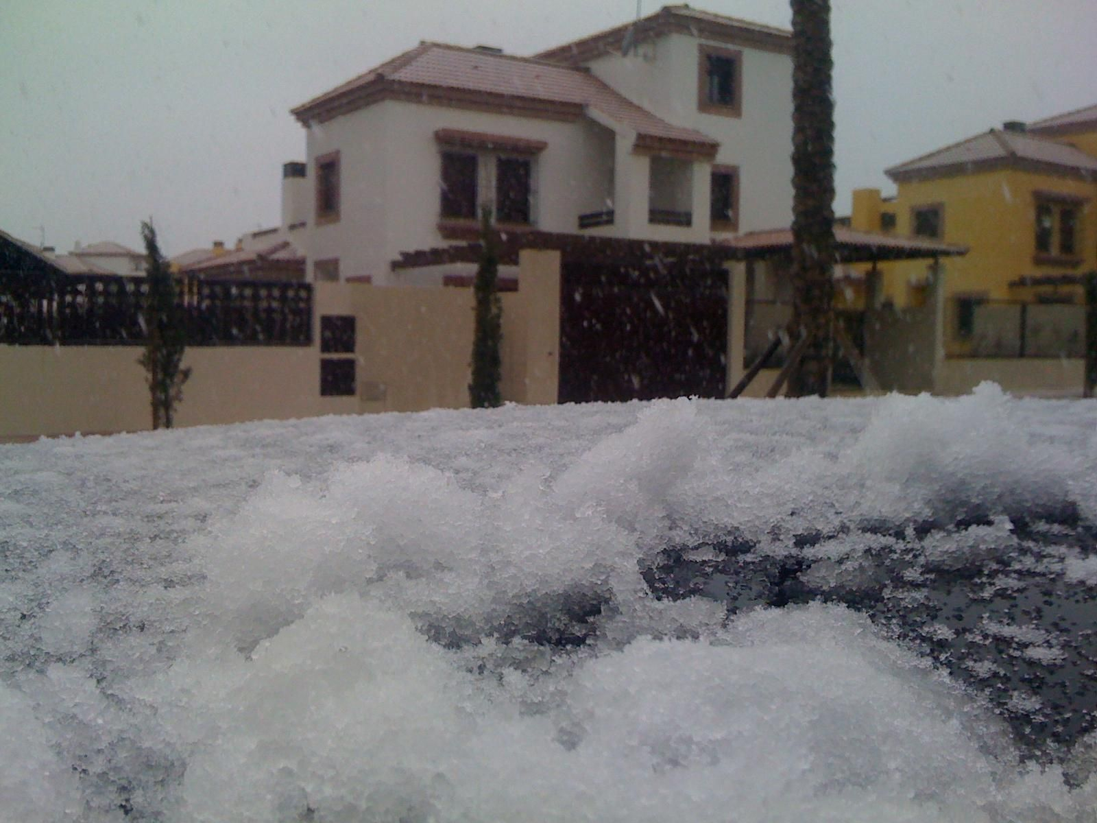 Nieve en la provincia, imágenes de los lectores