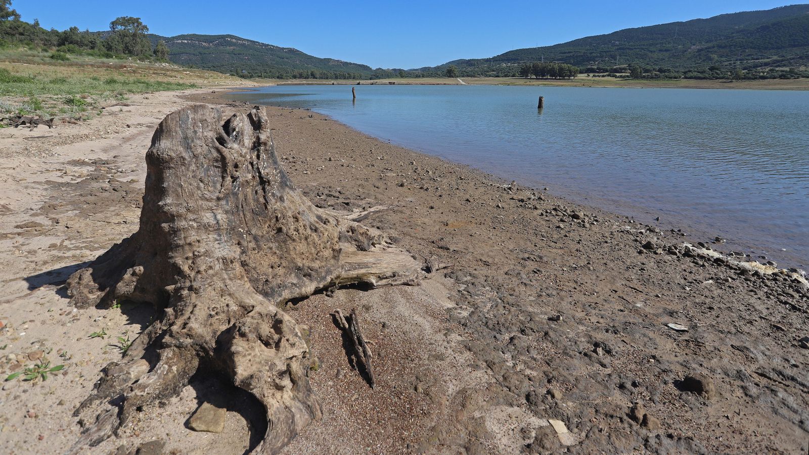 Embalse de Charco Redondo en Los Barrios