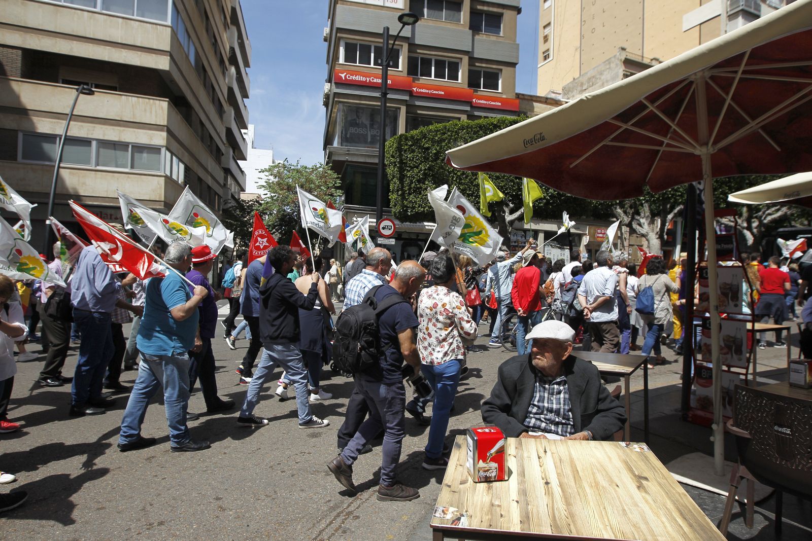 Fotogalería Manifestación del Primero de Mayo. Día Internacional de los Trabajadores. Almería