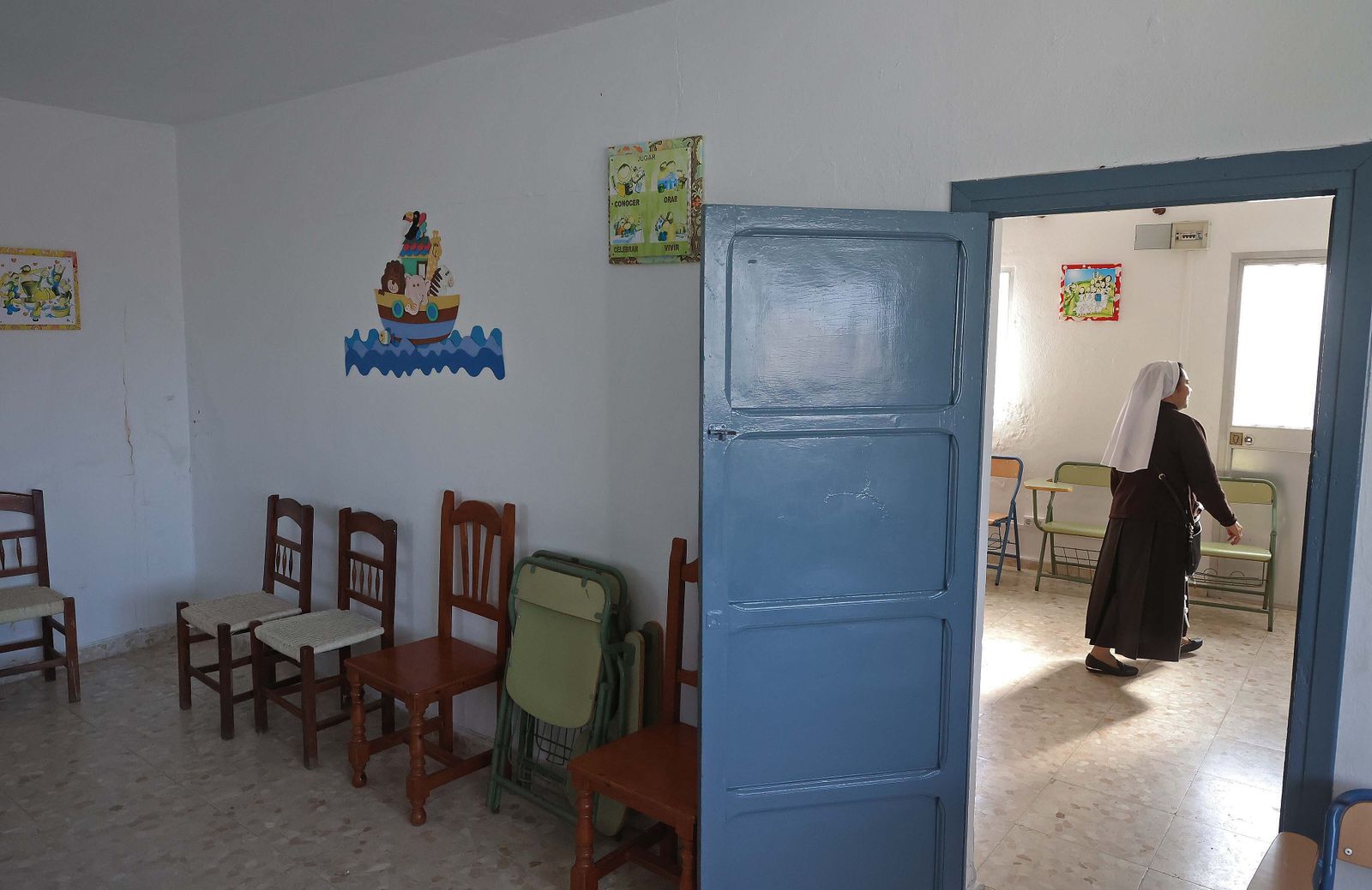 Imágenes de los desperfectos de la iglesia Nuestra Señora del Carmen en La Línea