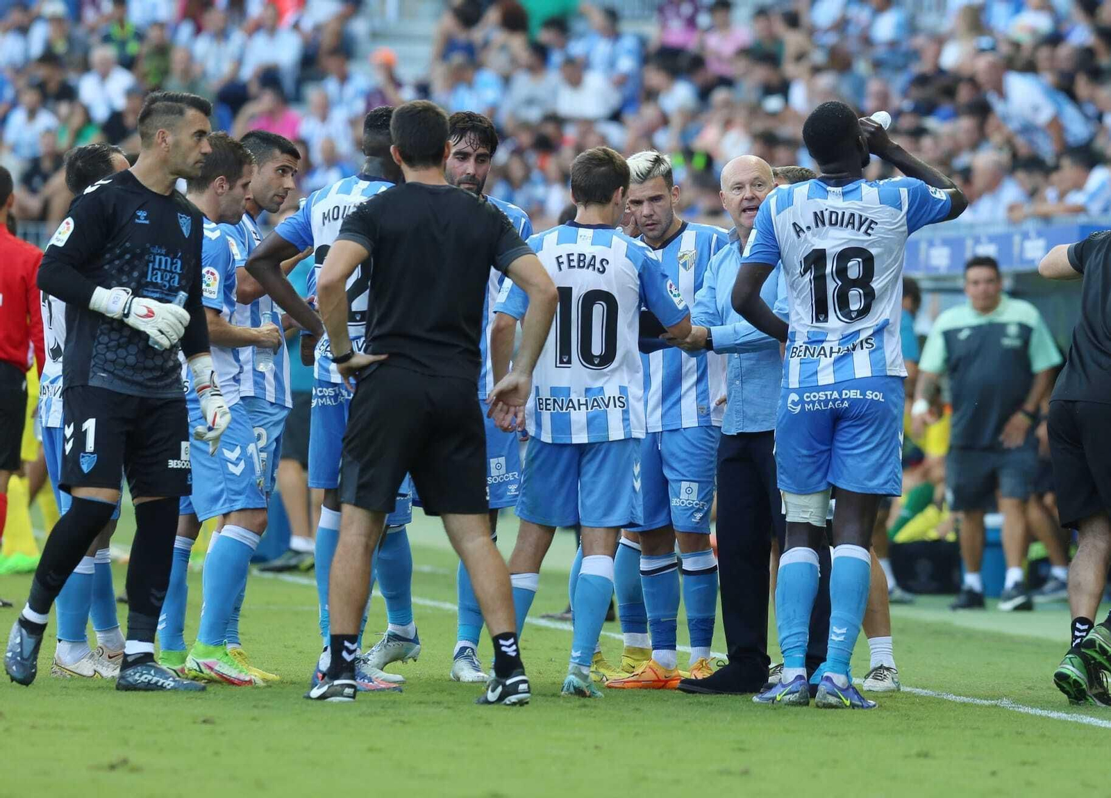 Las fotos del Málaga CF-Villarreal B