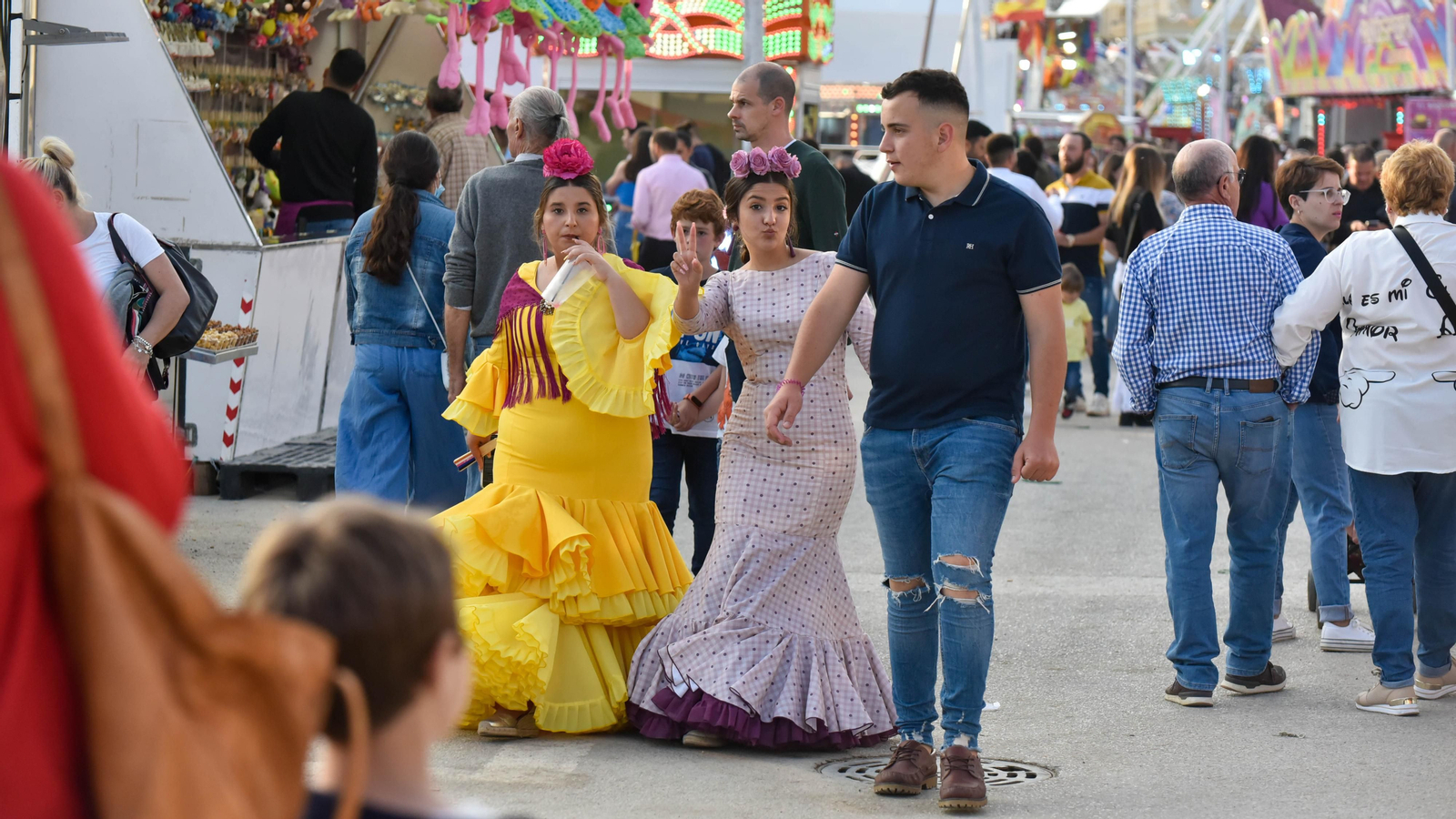 Fotos del jueves en la Feria de Los Barrios