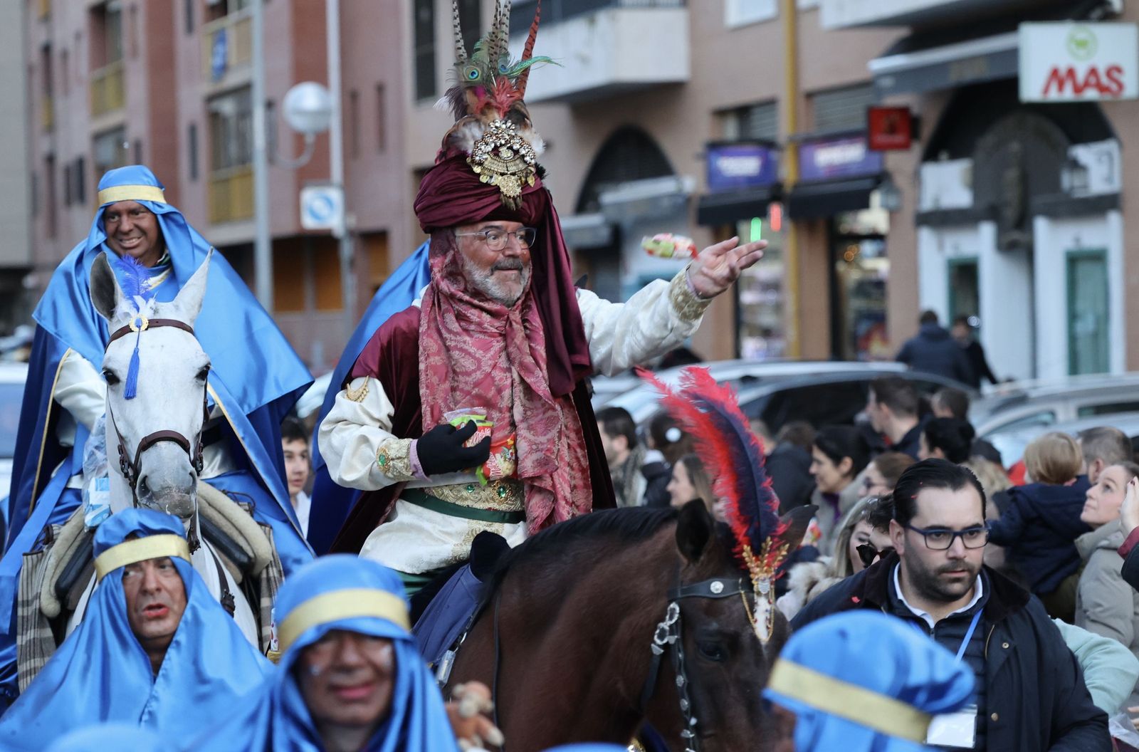 Las fotos del Heraldo de los Reyes Magos en Nervión
