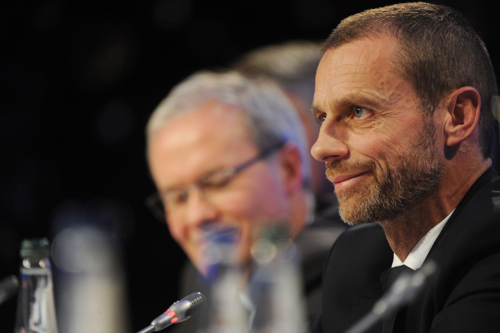 El presidente de la UEFA, Aleksander Ceferin