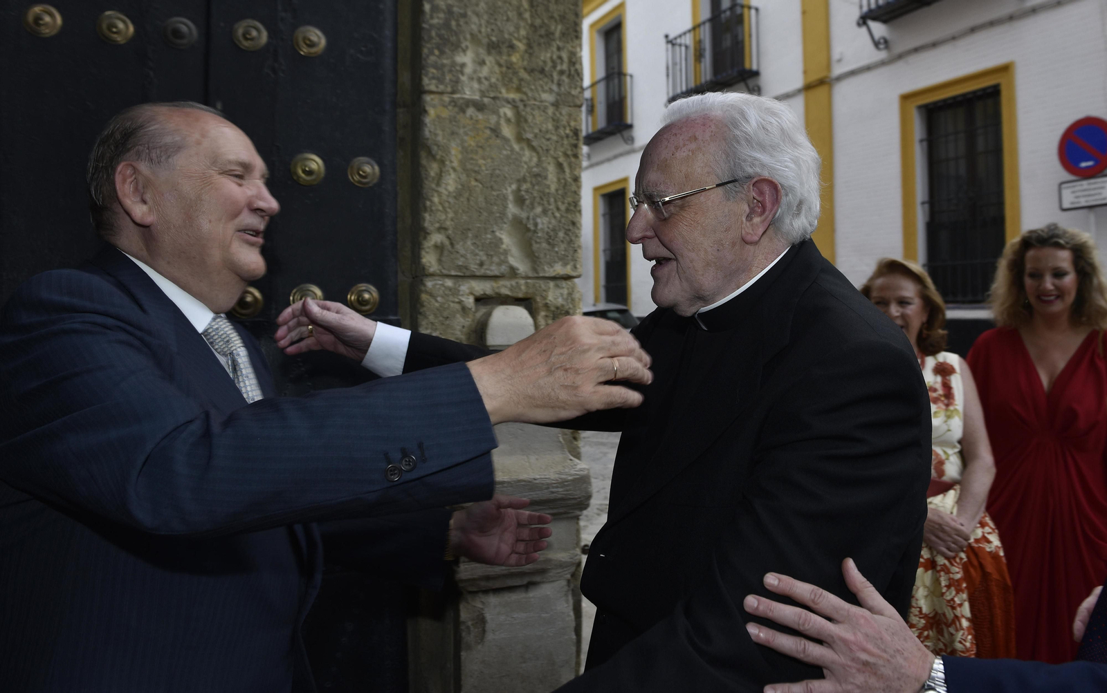 Los asistentes al VII Premio Manuel Clavero