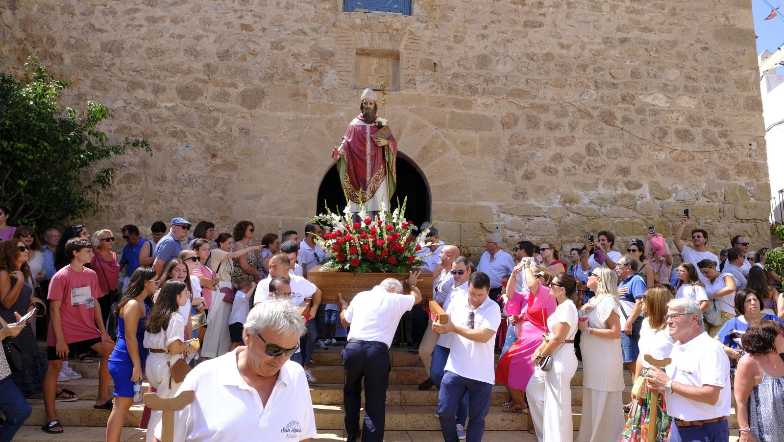 La Procesión de San Agustín en Mojácar, en imágenes