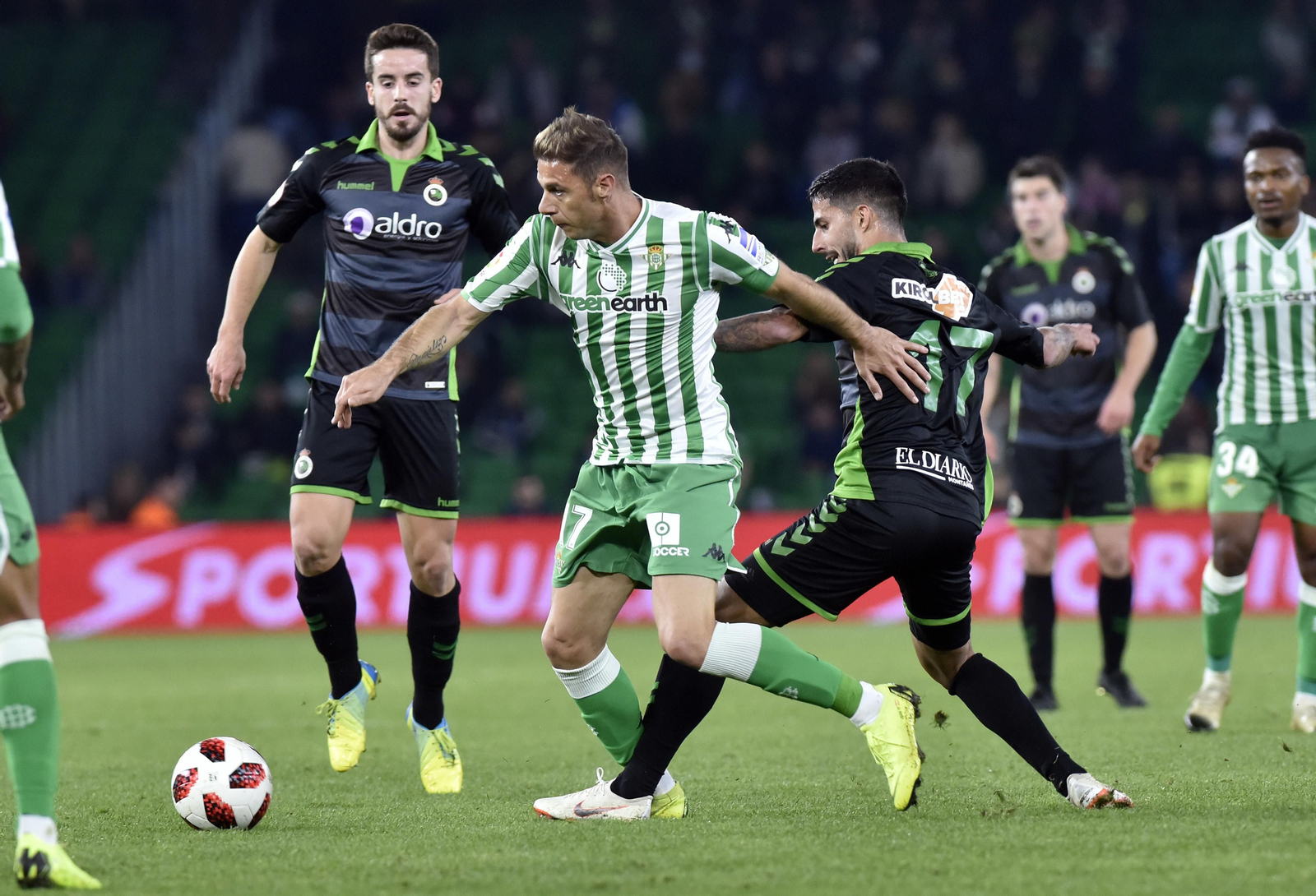 Las imágenes del Betis-Racing de Copa del Rey