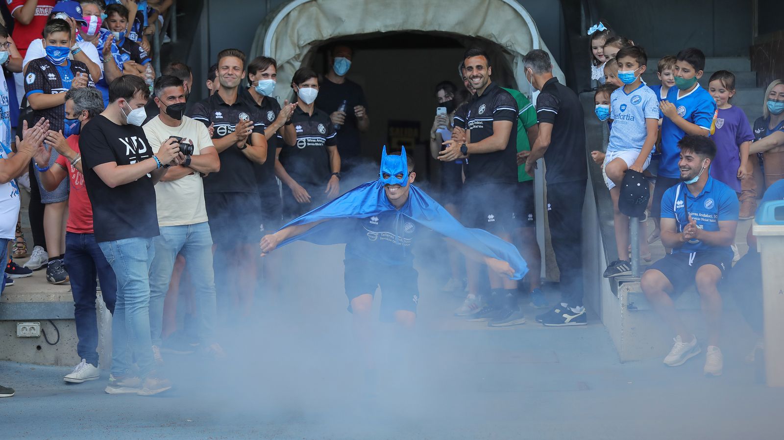 Fiesta del ascenso del Xerez DFC en Chapín