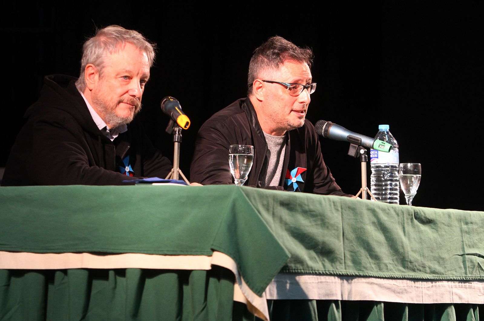 Imágenes de la entrega a Francisco Regueira del Premio Cine y Valores de Huelva Información
