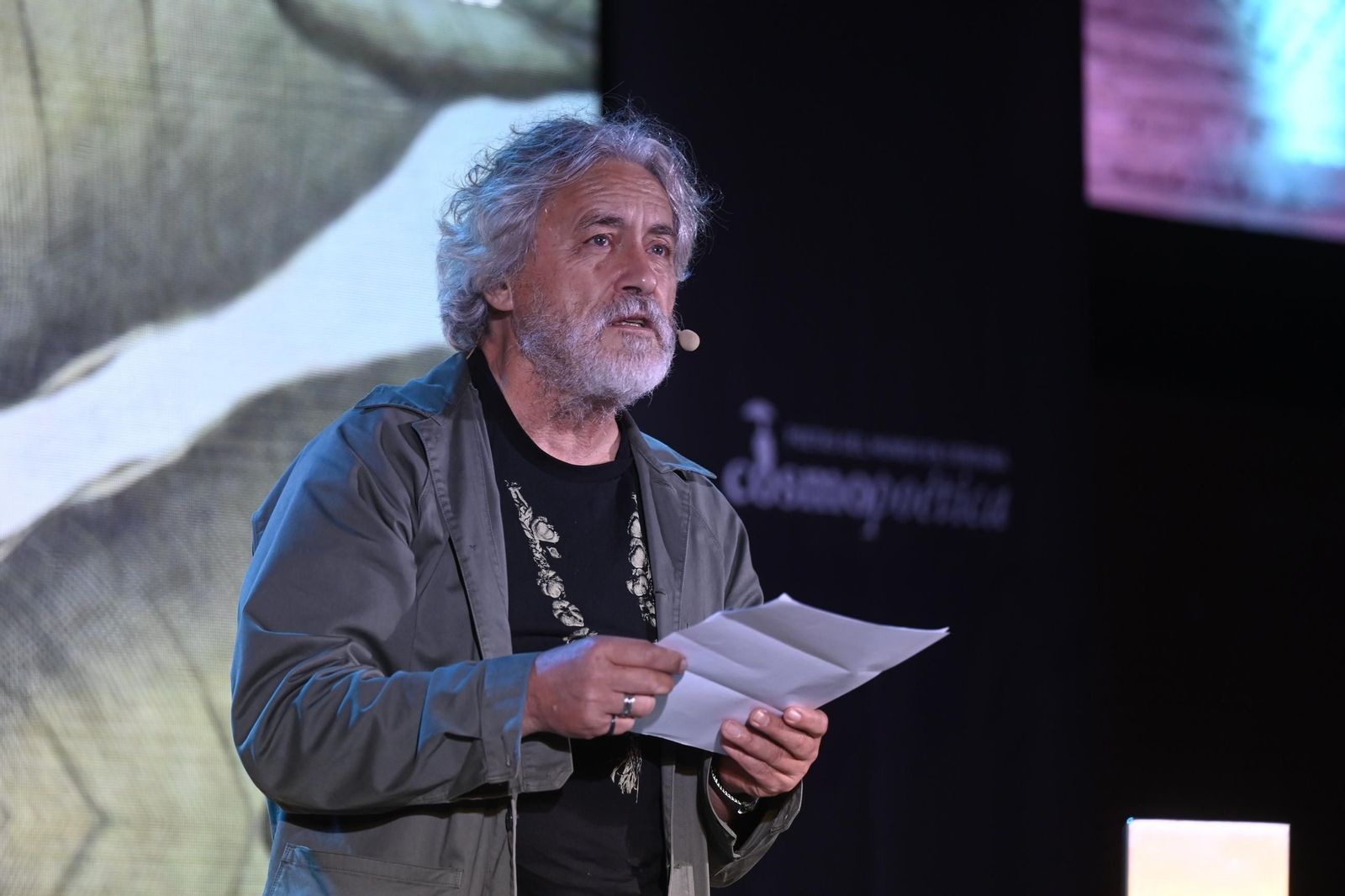 Manuel Rivas y Najat El Hachmi, en Cosmopoética