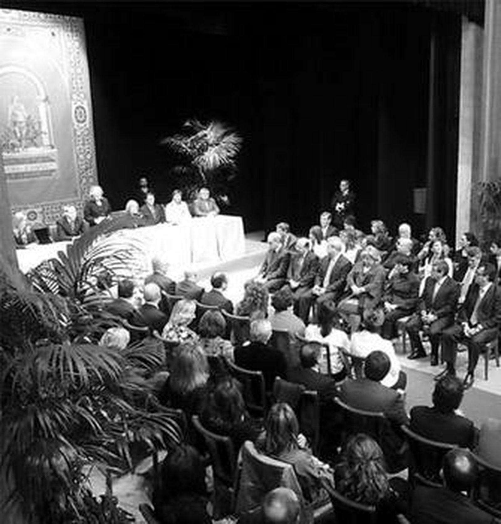 Imagen de archivo del pleno del Parlamento andaluz en La Isla.