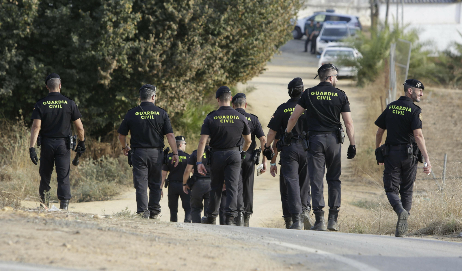 Guardias civiles, en el dispositivo de búsqueda de la anciana.