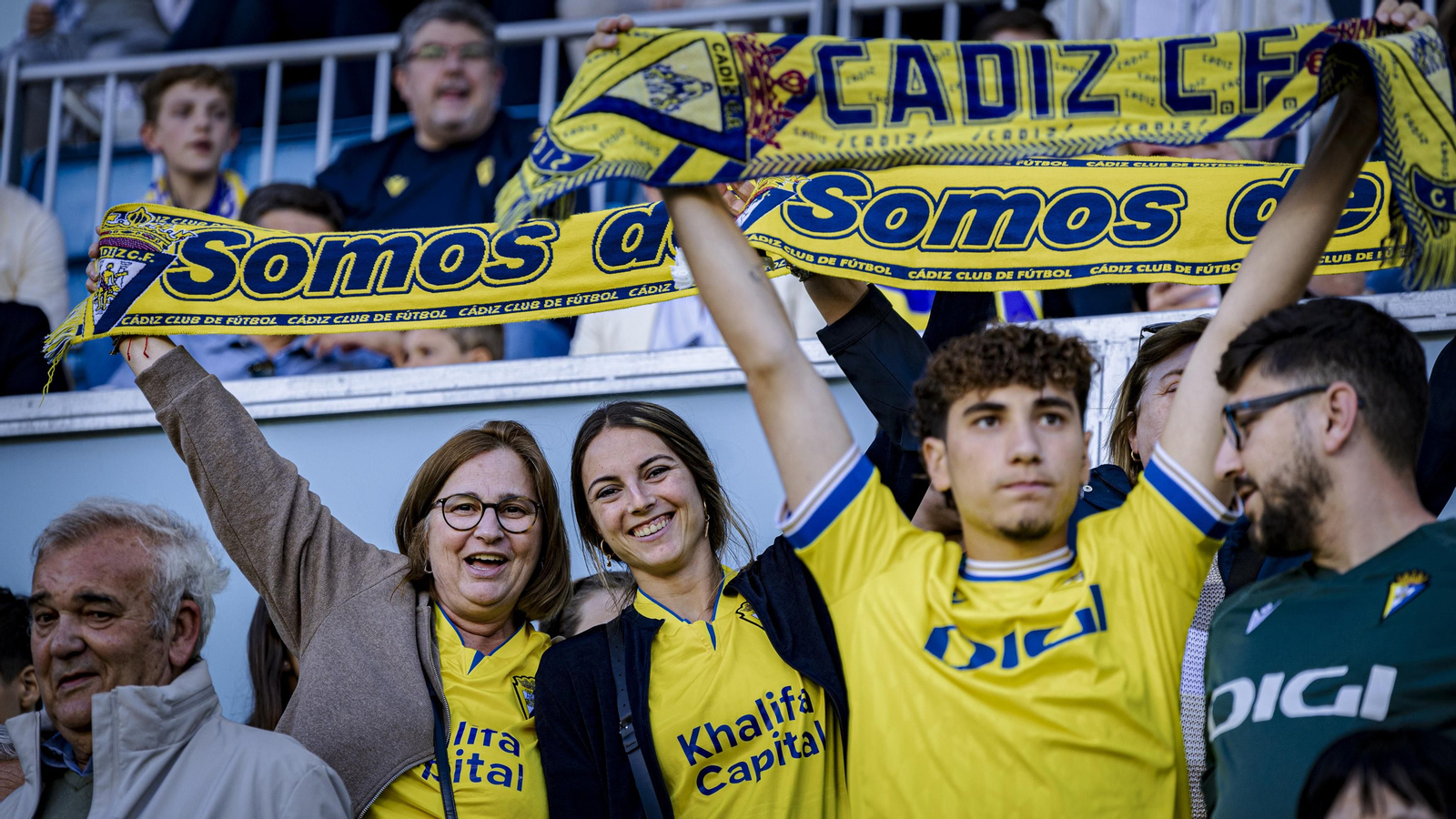 Partido del Cádiz CF contra la UD Las Palmas