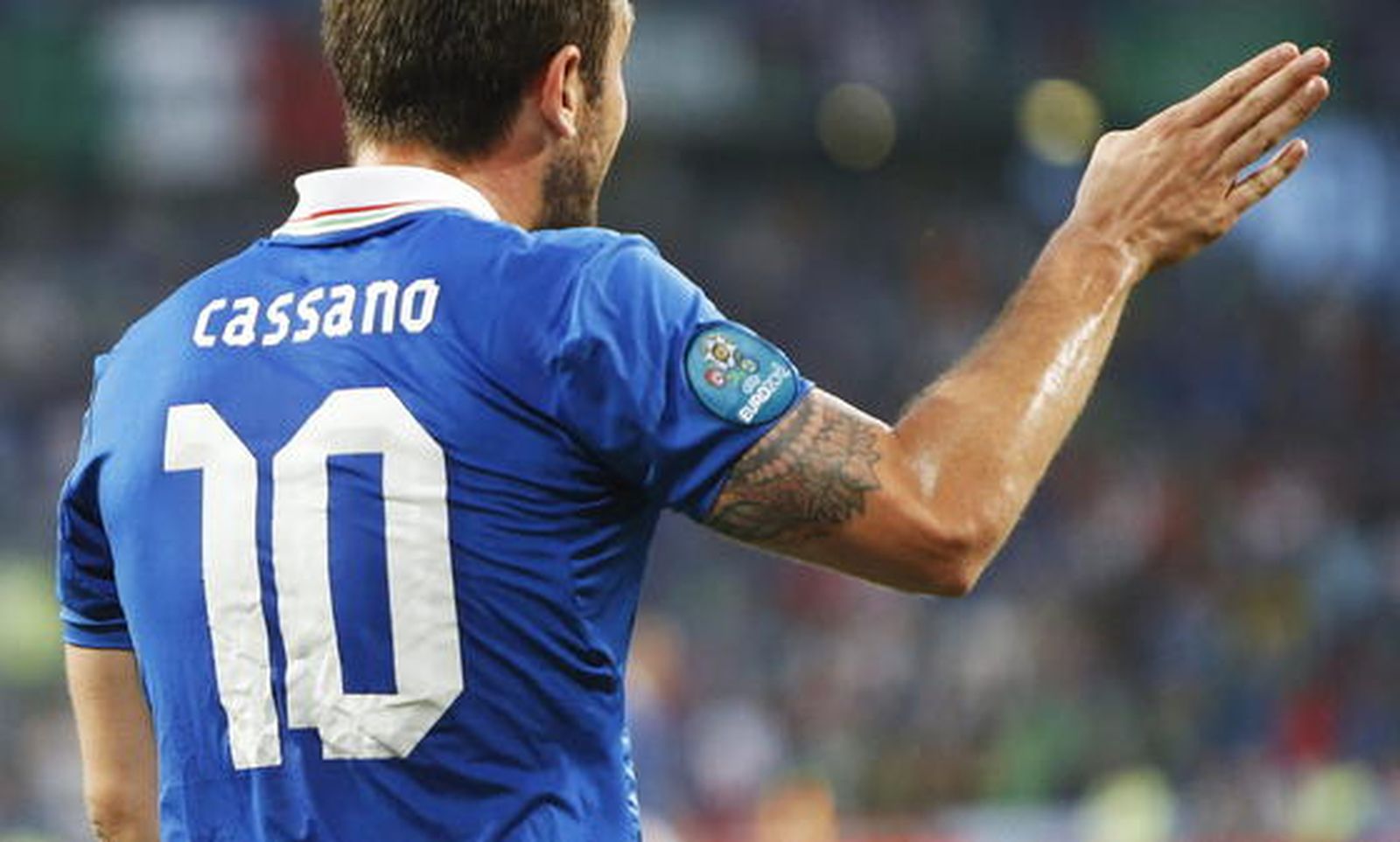 Italia vence a Irlanda con goles de Cassano y Balotelli.

Foto: EFE