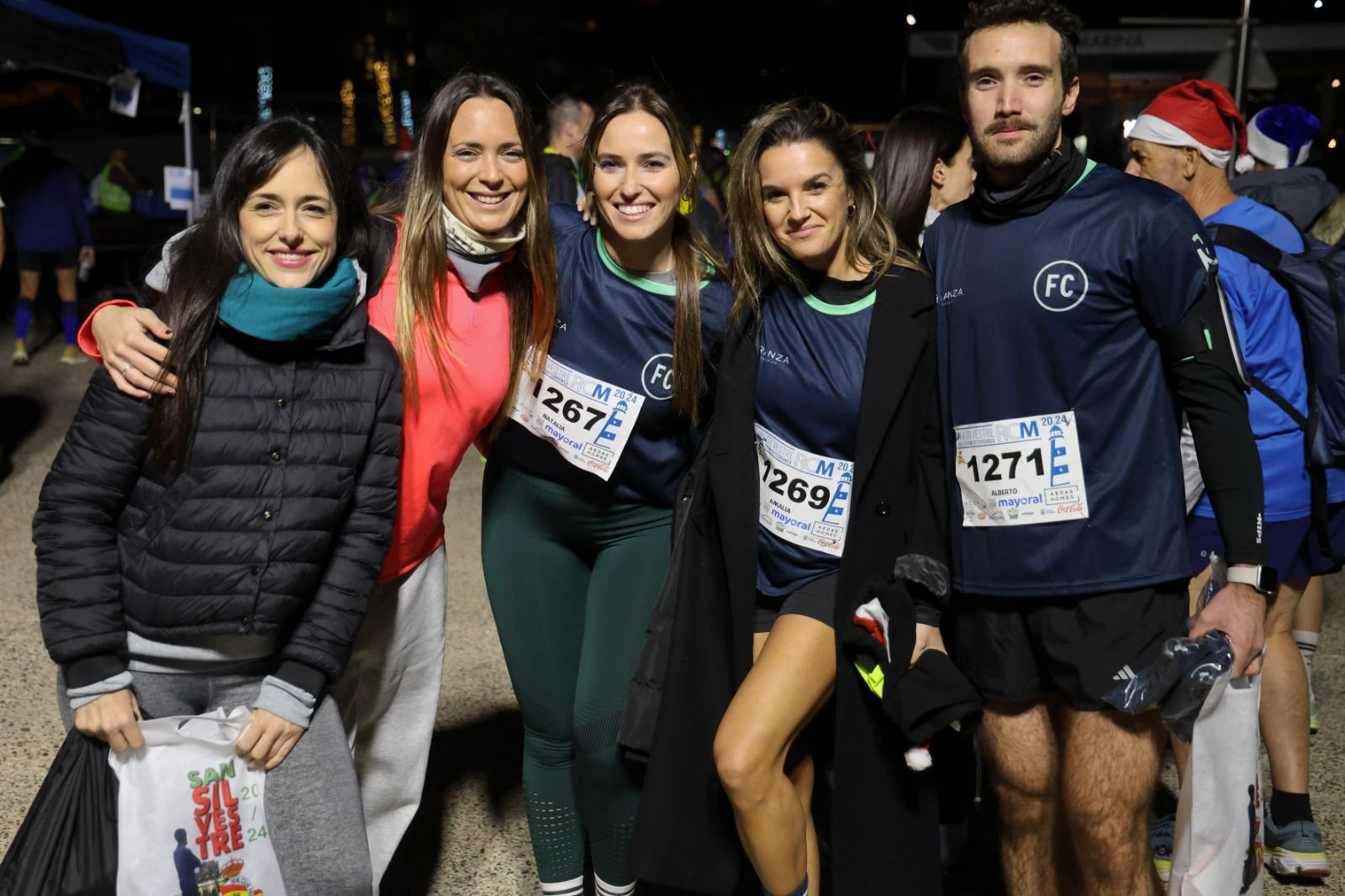 Las fotos de la San Silvestre del Real Club Mediterráneo en Málaga