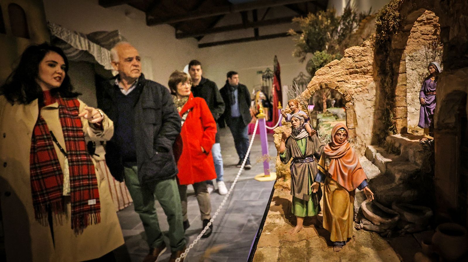 Así es la exposición de belenes en los claustros de Jerez