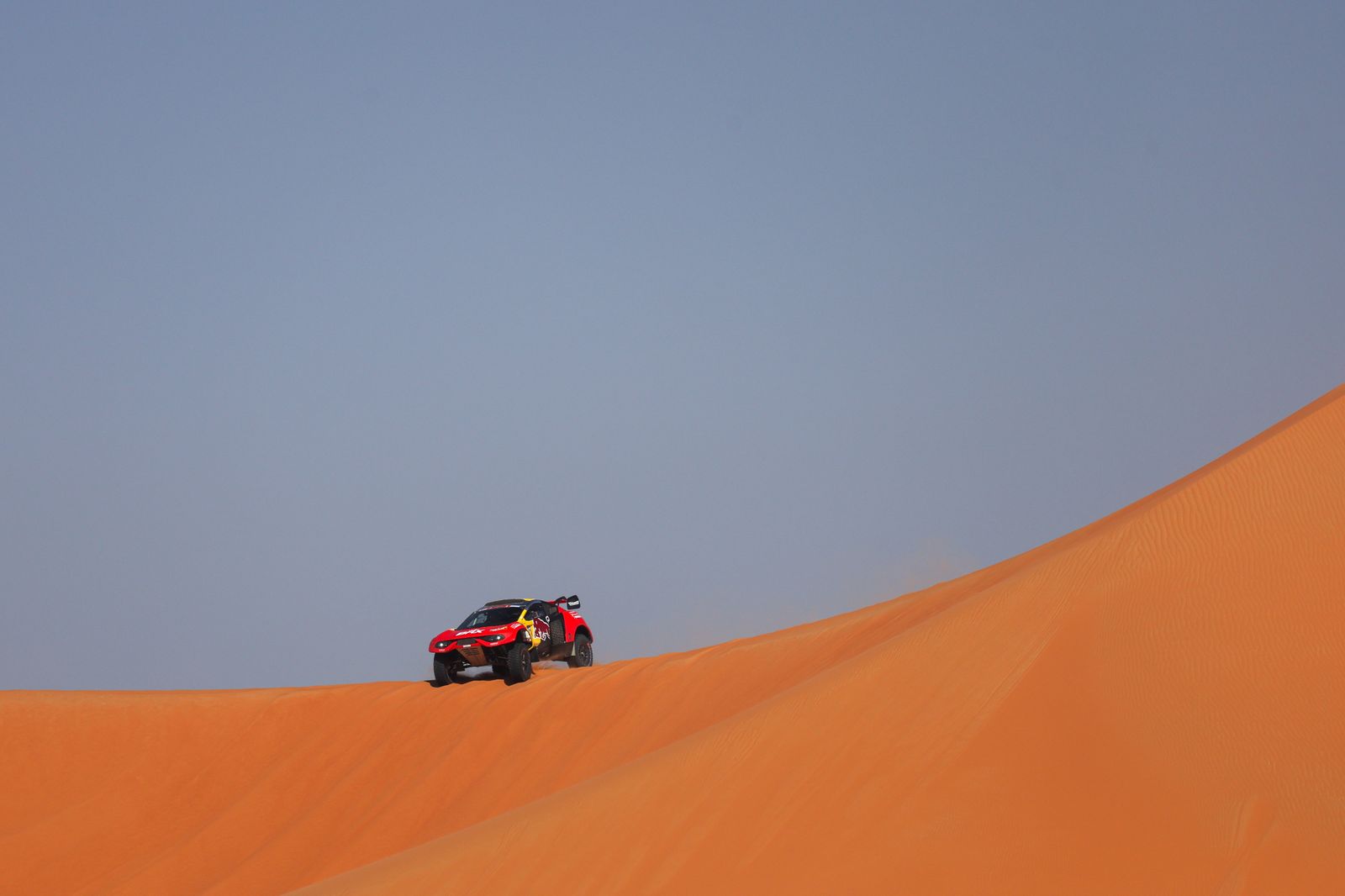 Las mejores fotos del Dakar por las dunas
