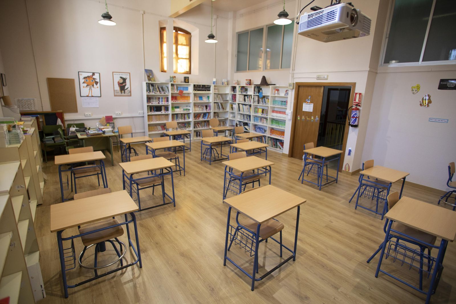 Aula del CEIP Tierno Galván de Granada.