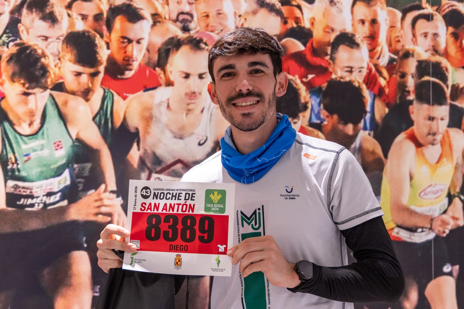 El pistoletazo de salida de la recogida de dorsales de la Carrera de San Antón 2026